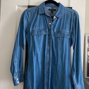 Banana Republic denim shirt dress